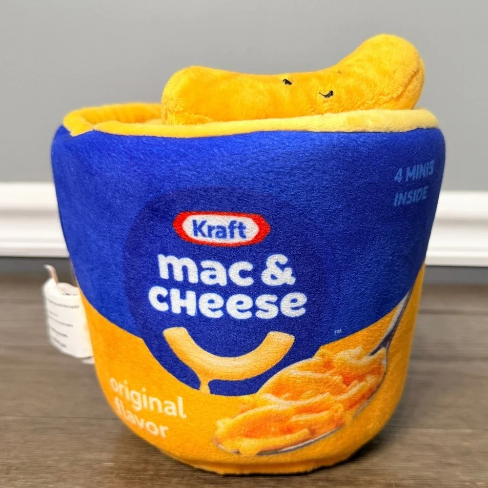 Iscream Kraft Macaroni & Cheese Microwave Cup Plush‎